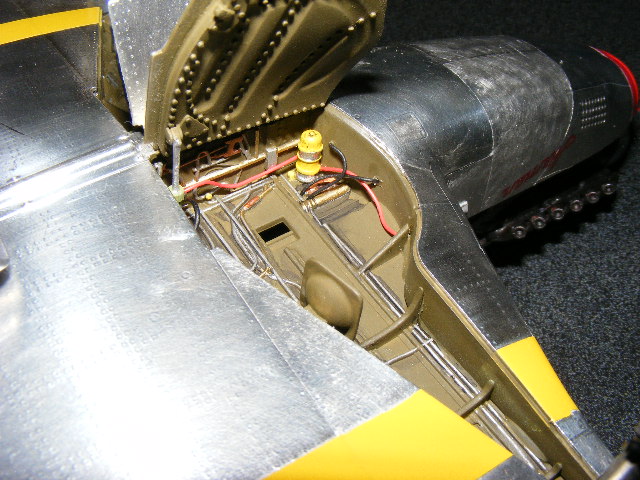 P51 Wheel Well Detail
